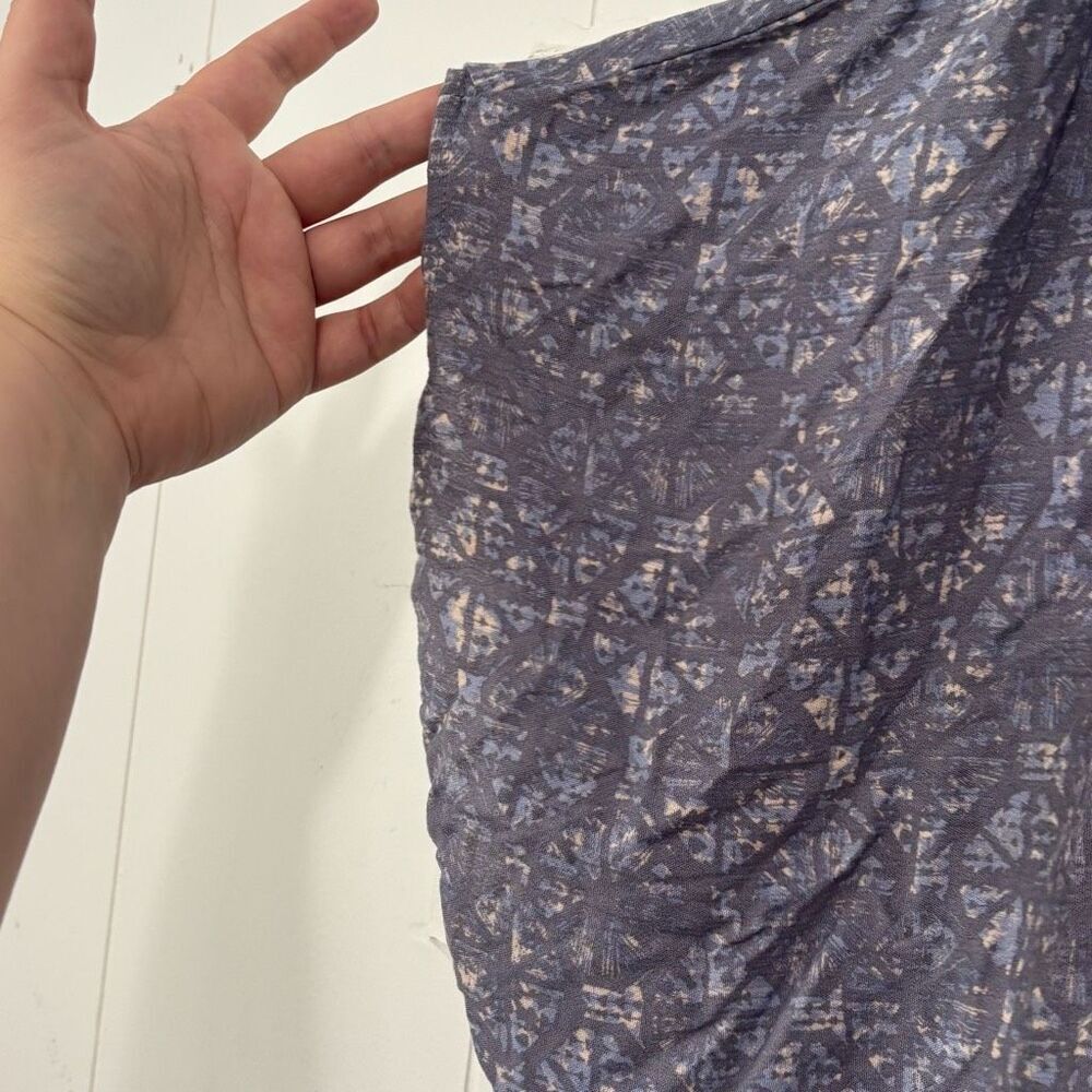 Savanna Jane Blue Embroidered Boho Dolman‎ Sleeve Top Small - Picture 3 of 5